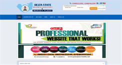 Desktop Screenshot of deltastateweb.com